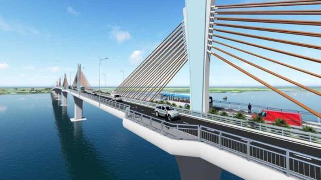 South East Asian cable-stayed bridge